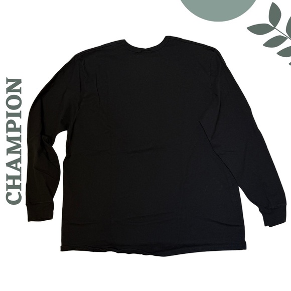 Champion Graphic Long Sleeve Van Gogh Starry Night Shirt 2XL Men’s Black - Picture 2 of 5